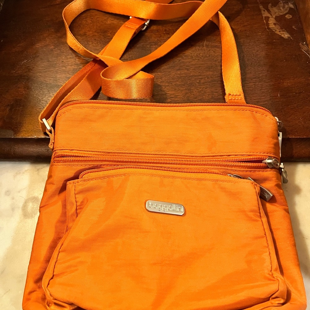 Baggallini Bright Orange Crossbody Bag